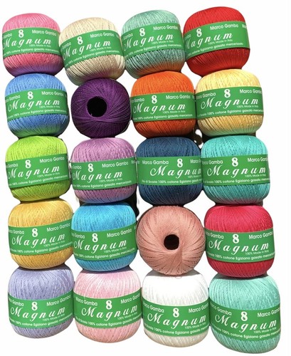 Magnum gomitolo cotone n 8 - magnum,