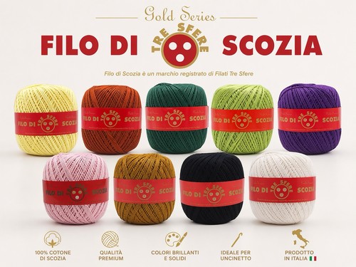 Gomitolo cotone uncinetto - gomitolo, di