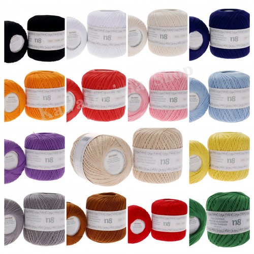 Gomitolo filo 100 cotone n8 - gomitolo,