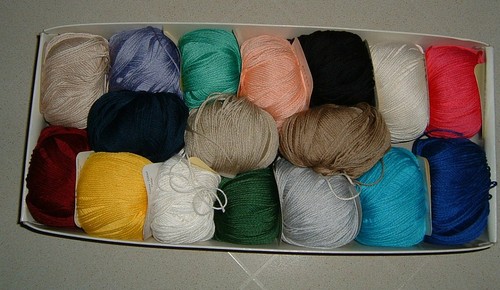 Gomitoli lana filato cotone - lana,